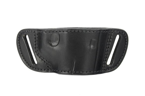 Stitched Leather BullBelt & Molded Belt Slide Holster Combo - Different Gun Models Available