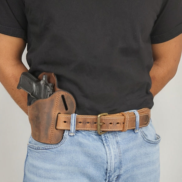 3 Slot Pancake Belt Holster