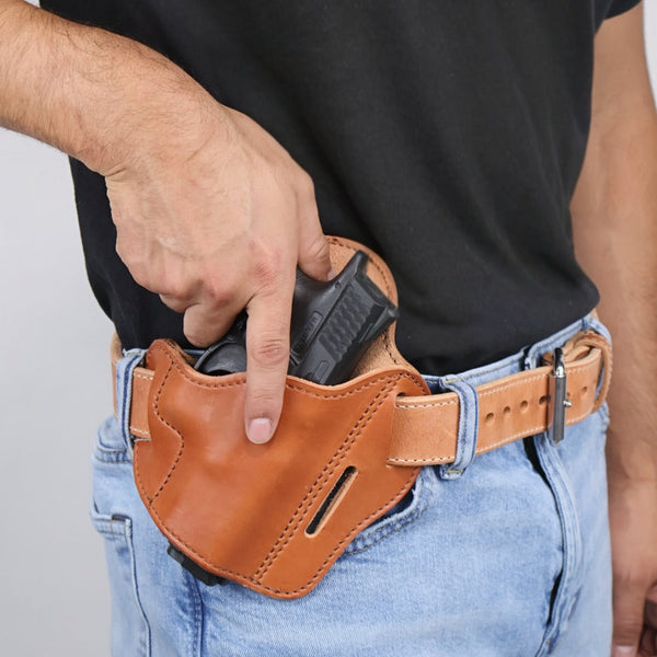 3 Slot Pancake Belt Holster