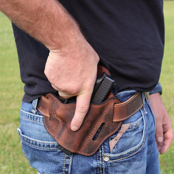 3 Slot Pancake Belt Holster