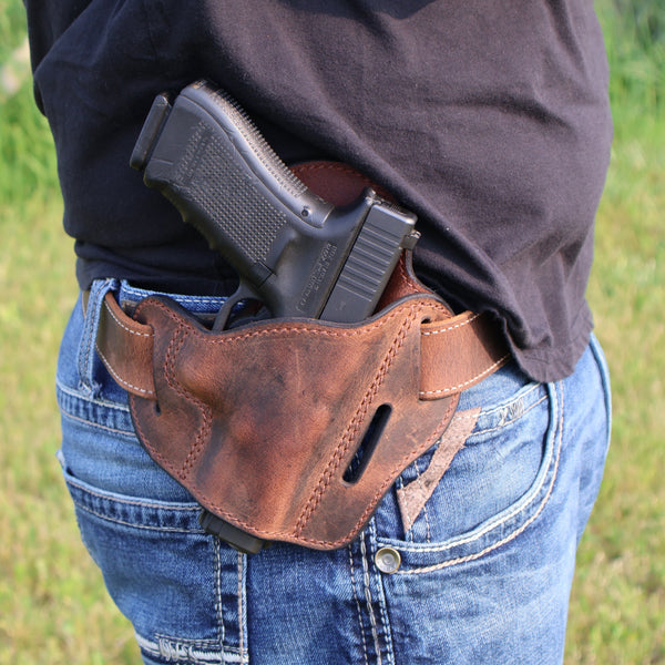 3 Slot Pancake Belt Holster