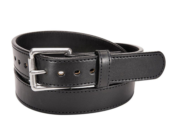 Black Stitched Bullhide Gun Belt