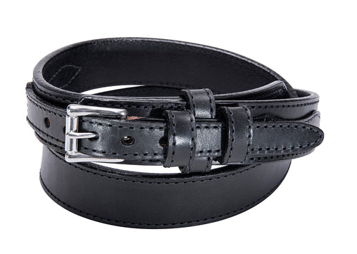 Classic Ranger Belt : Black Stitched Ranger Belt 1.50"