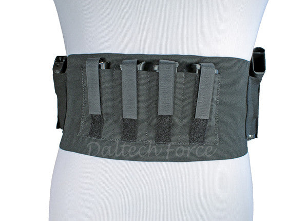 6" Wide Two Gun Tactical Belly Band Holster