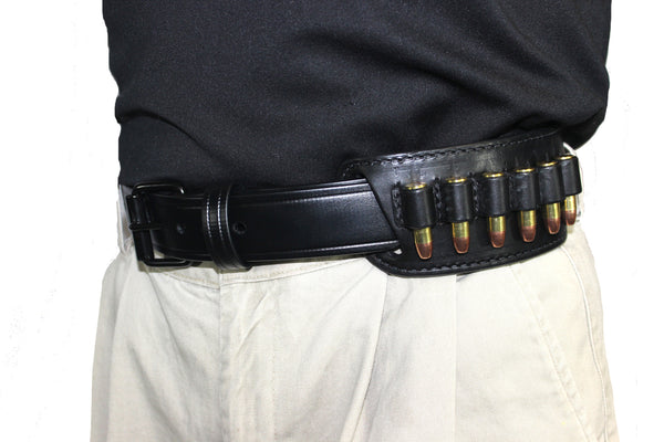 38 Ammo Cartridge Loop Holder Belt Slide Holster Made in