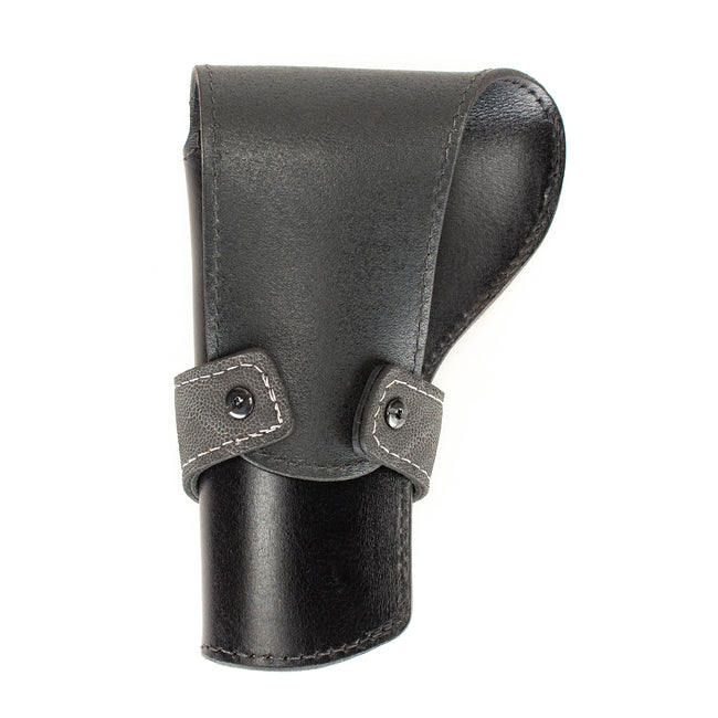 Gray Elephant Banded Western Revolver Holster