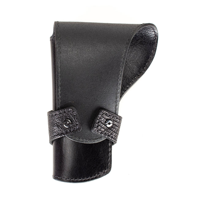 Black Shark Banded Western Revolver Holster