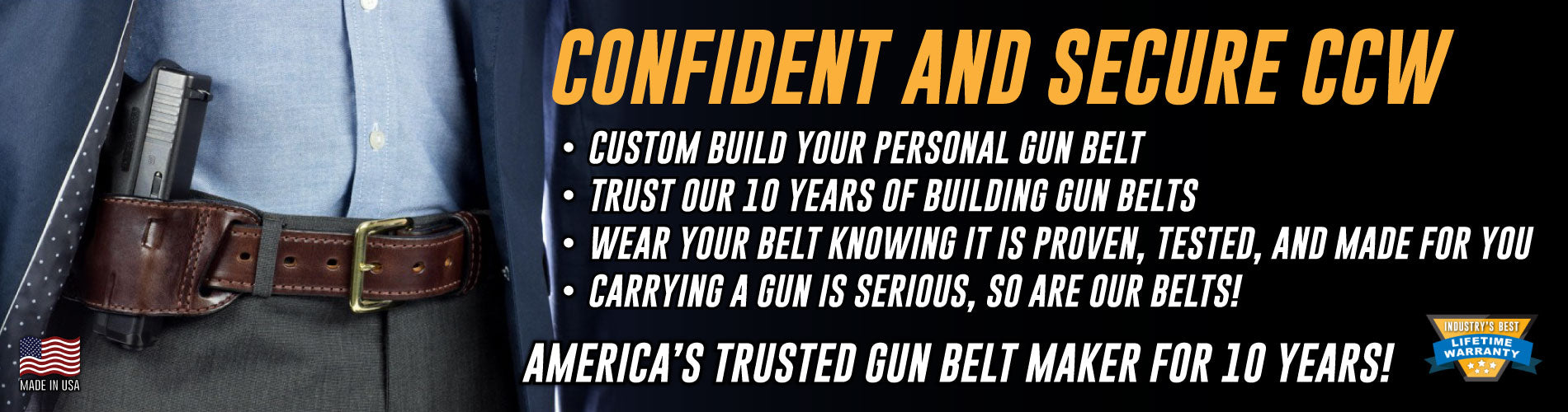 Concealment T-shirt with sewn-in holster