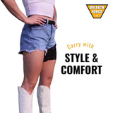 Lace Women's Thigh Holster with Removable Garter Belt
