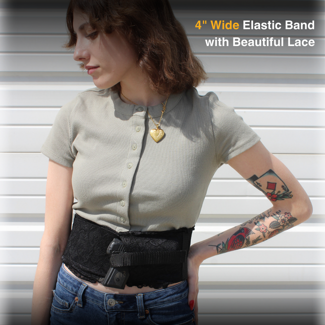Women's Lace Sideloader™ Belly Band Holster