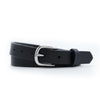 Black Youth/Ladies Smooth Leather Belt- 1