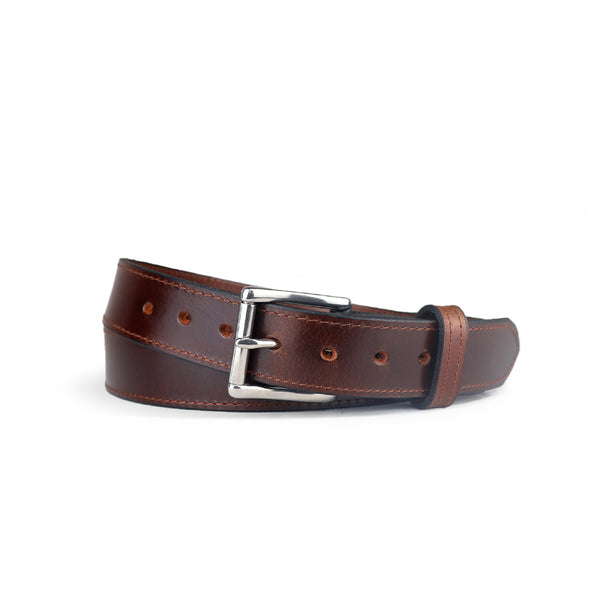 Water Buffalo Stitched Belt