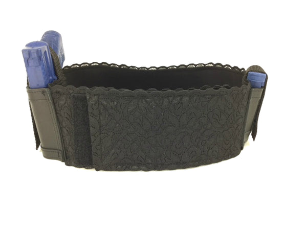 Leather & Lace Belly Band Holster