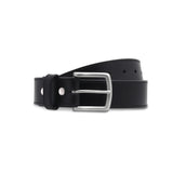 Men's Black Everyday Stitched Leather Belt