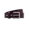 Men's Black Everyday Stitched Leather Belt