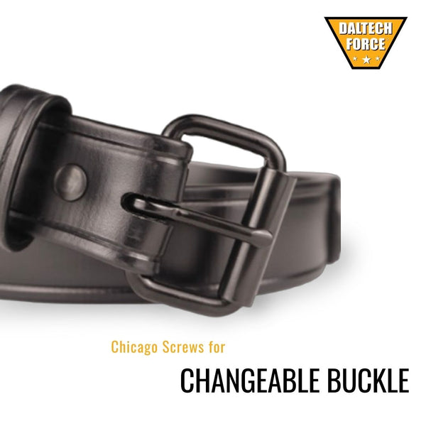 Tactical SuperBio® Holster Belt : Indestructible Belt with Black Roller Buckle 1.50"