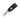 Black Leather Key Hanger with Scissor Snap-Daltech Force