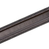 Men's Medium Brown Stitched Raised Center Ranger Belt 1.25
