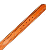 Men's Black Basketweave Stitched Ranger Belt 1.50
