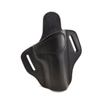 2 Slot OWB Belt Slide Holster - Fits Most 1911 Styles - Premium Leather - Made in the USA
