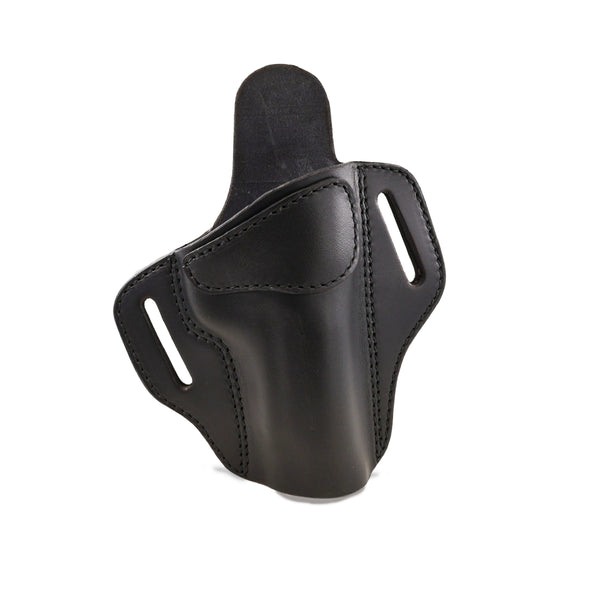 2 Slot OWB Belt Slide Holster - Fits Most 1911 Styles - Premium Leather - Made in the USA