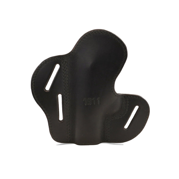 3 Slot Pancake Belt Holster - Fits Most 1911 Styles - Premium Leather - Made in the USA