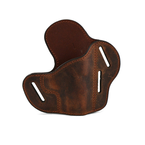 3 Slot Pancake Belt Holster - Fits Most 1911 Styles - Premium Leather - Made in the USA