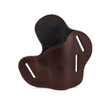 3 Slot Pancake Belt Holster - Fits Most 1911 Styles - Premium Leather - Made in the USA