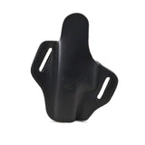 2 Slot OWB Belt Slide Holster - Fits Glock 17 19 22 26 32 33, Springfield XD/XDS, S&W M&P Shield + Similar Sizes