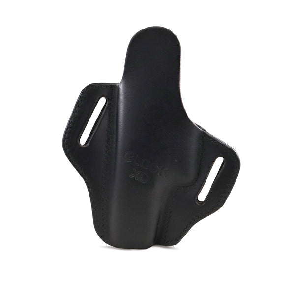 2 Slot OWB Belt Slide Holster - Fits Glock 17 19 22 26 32 33, Springfield XD/XDS, S&W M&P Shield + Similar Sizes