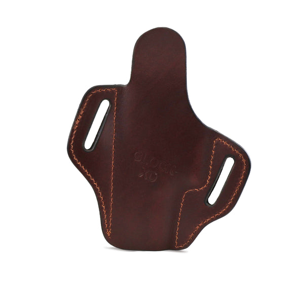 2 Slot OWB Belt Slide Holster - Fits Glock 17 19 22 26 32 33, Springfield XD/XDS, S&W M&P Shield + Similar Sizes
