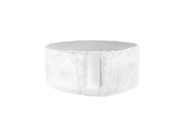 Women's White Lace Belly Band Holster