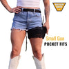 Lace Women's Thigh Holster with Removable Garter Belt
