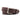 Embossed Brown Gator with Scallop Detail Dress Belt - 1.5"-Daltech Force