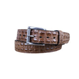 Genuine Hornback Crocodile Holster Belt 1.5
