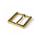 Solid Brass #8 Dress Buckle - Polished Brass
