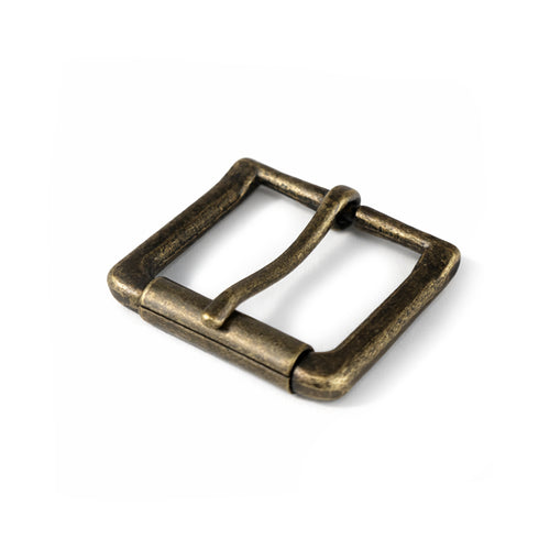 Solid Brass #1402 Roller Buckle (1.5") - Multiple Finishes