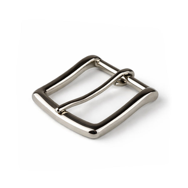 Solid Brass #1049 Heel Bar Buckle (1.5") - Multiple Finishes