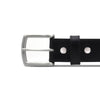 Men's Black Everyday Stitched Leather Belt