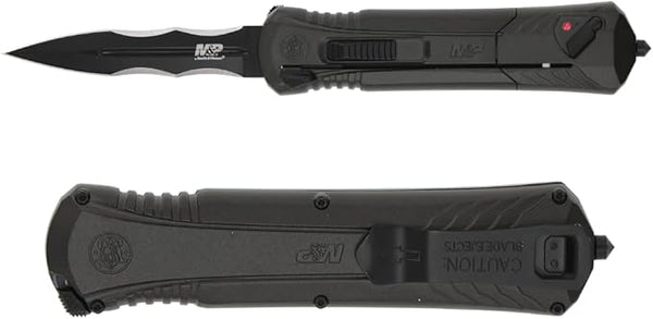 Smith & Wesson Out the Front Knife - MPOTF10G OTF Grey Spear