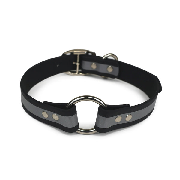 Tactical Center Ring Reflective Dog Collar