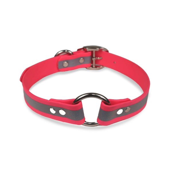 Tactical Center Ring Reflective Dog Collar