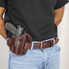 3 Slot Pancake Belt Holster - Fits Most 1911 Styles - Premium Leather - Made in the USA