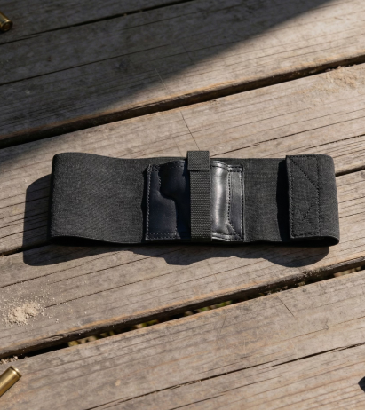 Secure Leather Gun Pocket