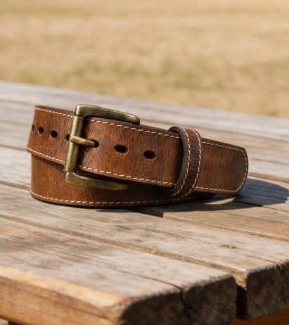 Genuine American Bison Leather
