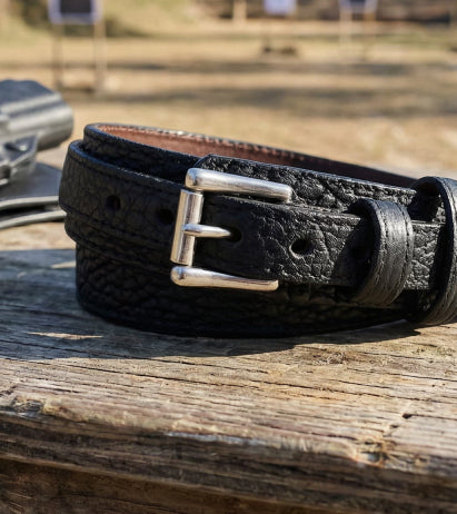 Premium Shrunken Bison Leather