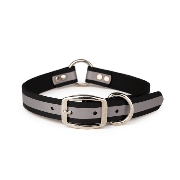 Tactical Center Ring Reflective Dog Collar