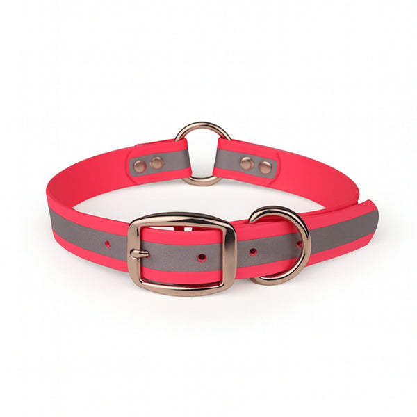 Tactical Center Ring Reflective Dog Collar