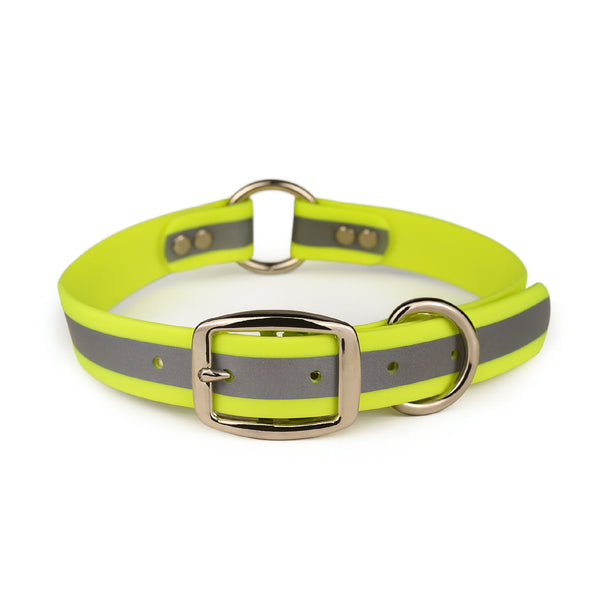Tactical Center Ring Reflective Dog Collar
