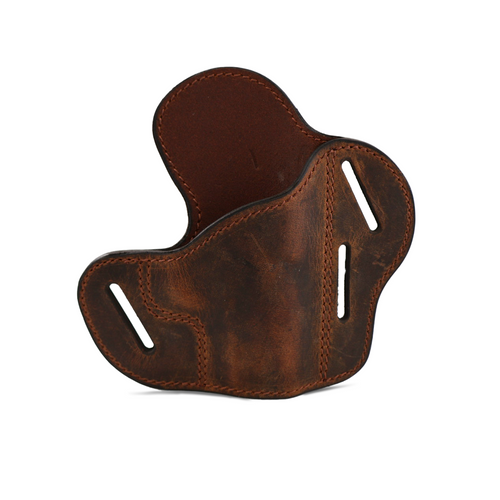 3 Slot Pancake Belt Holster - Fits Most 1911 Styles - Premium Leather - Made in the USA